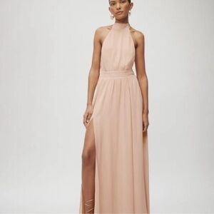Reformation Andee Dress in Champagne Size 8